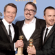Bryan Cranston, Vince Gilligan, and Aaron Paul